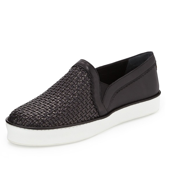 Stuart Weitzman Shoes - Stuart Weitzman: Woven Slip-On Sneaker- Sz: 7.5